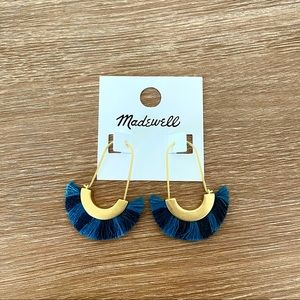 Madewell Arc Wire Fringe Earrings